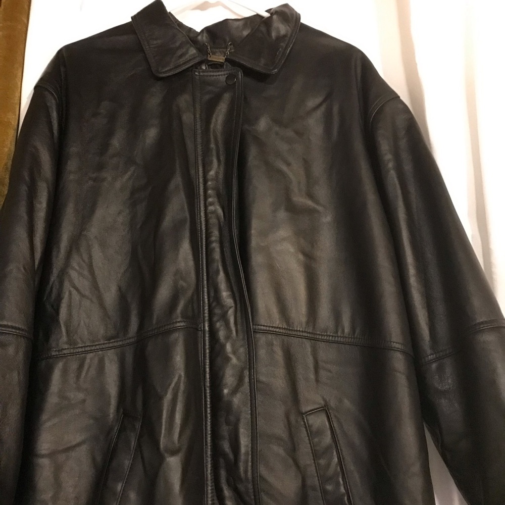 Matrix Genuine Leather Long Jacket Concealed Carry - Picture 3 of 8